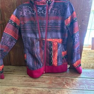 The North Face Pink and Black Jacket